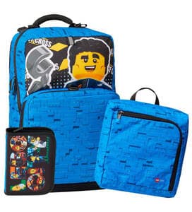 City Backpack with Gym Bag/Pencil Case