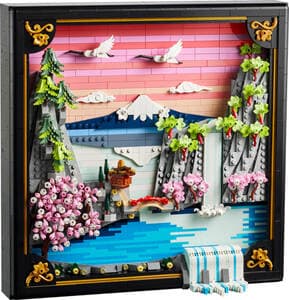 Japanese Cherry Blossom Landscape