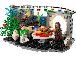 Millennium Falcon Holiday Diorama