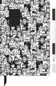 Notebook with 1 Pen: Minifigure