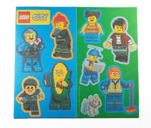 City Fabric Stickers