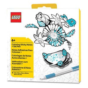 Sticky Notes and Gel Pen Set Botanicals