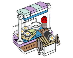 Sushi stand
